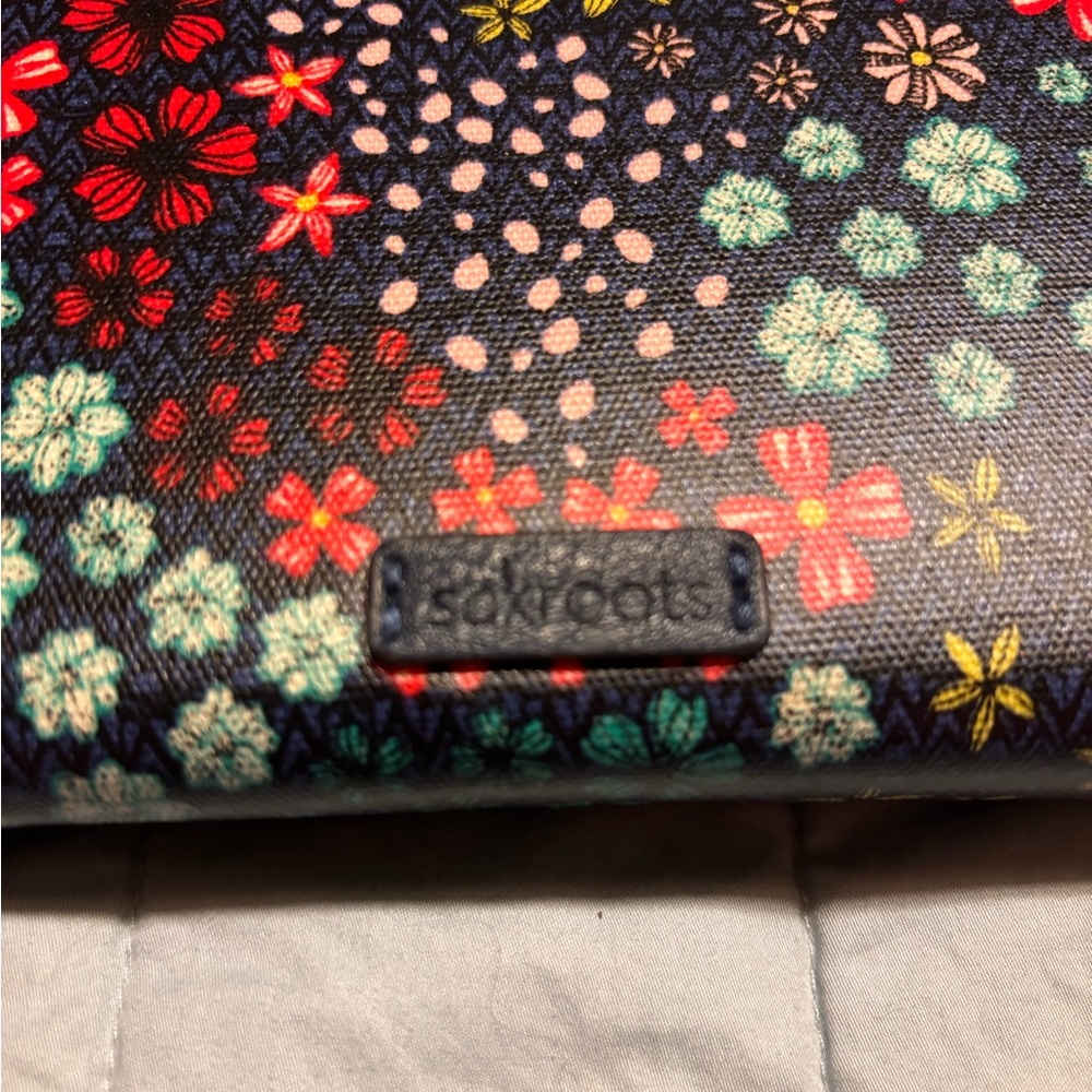Sakroots Multicolor Floral Wallet / purse.